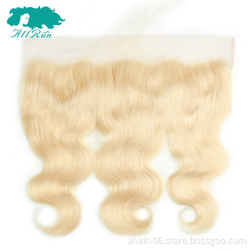 Shiny And Soft 613# 10A 13x4 Swiss Lace 100% Brazilian Virgin Human Hair Body Wave 10"-20" Lace Frontal In Stock